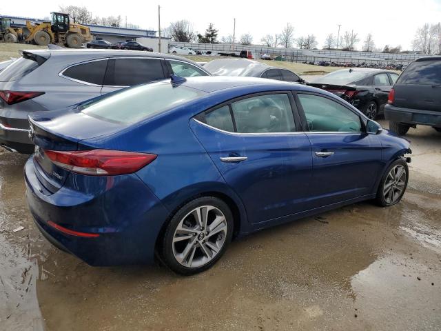 5NPD84LF6HH092277 - 2017 HYUNDAI ELANTRA LI SE BLUE photo 3