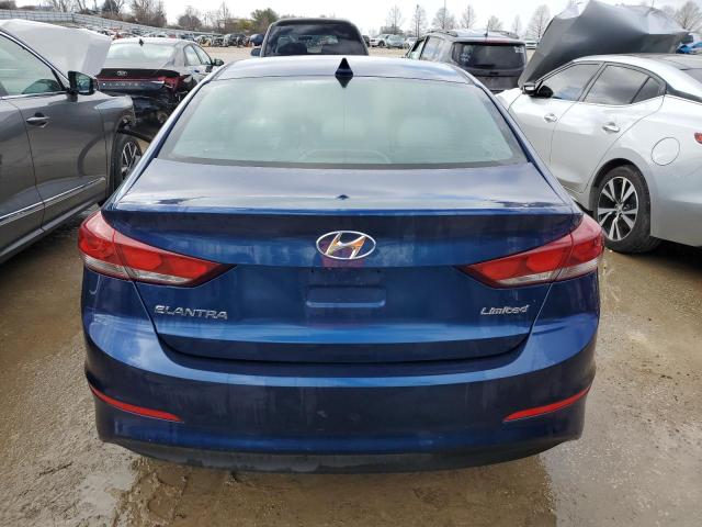 5NPD84LF6HH092277 - 2017 HYUNDAI ELANTRA LI SE BLUE photo 6