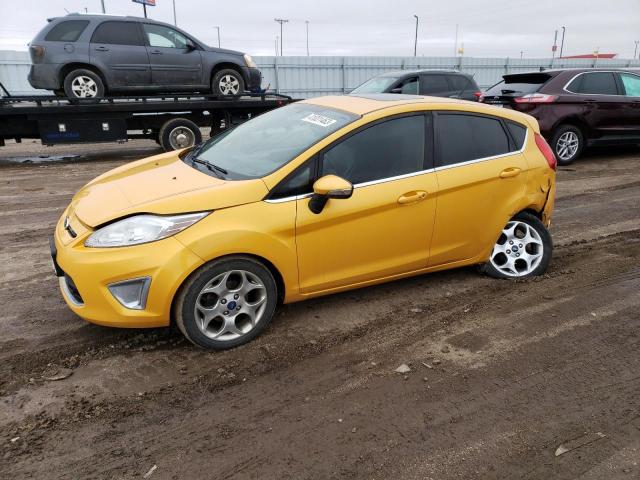 3FADP4FJXCM118360 - 2012 FORD FIESTA SES YELLOW photo 1