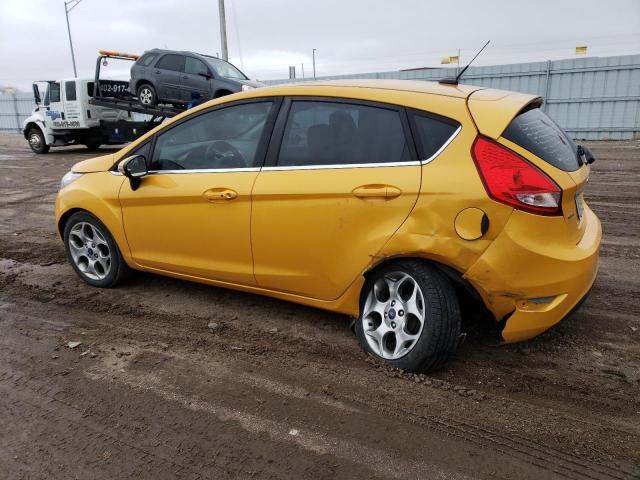3FADP4FJXCM118360 - 2012 FORD FIESTA SES YELLOW photo 2
