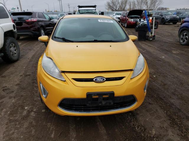 3FADP4FJXCM118360 - 2012 FORD FIESTA SES YELLOW photo 5