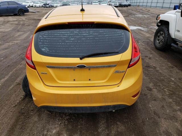 3FADP4FJXCM118360 - 2012 FORD FIESTA SES YELLOW photo 6