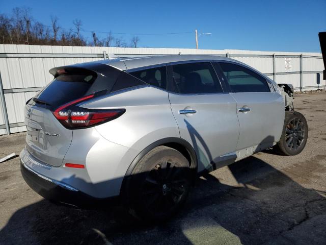 5N1AZ2CS4MC126459 - 2021 NISSAN MURANO SL SILVER photo 3