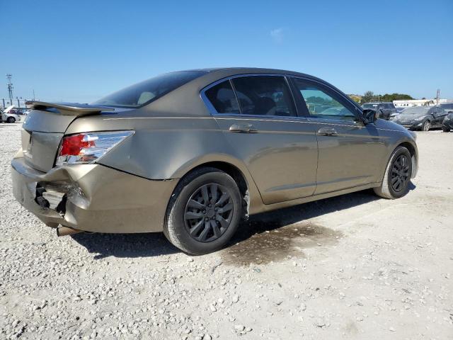 1HGCP263X8A064835 - 2008 HONDA ACCORD LX TAN photo 3