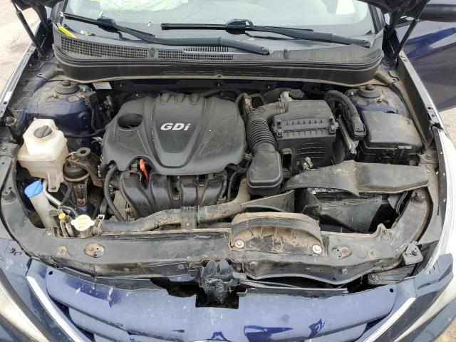 5NPEB4ACXBH081675 - 2011 HYUNDAI SONATA GLS BLUE photo 11