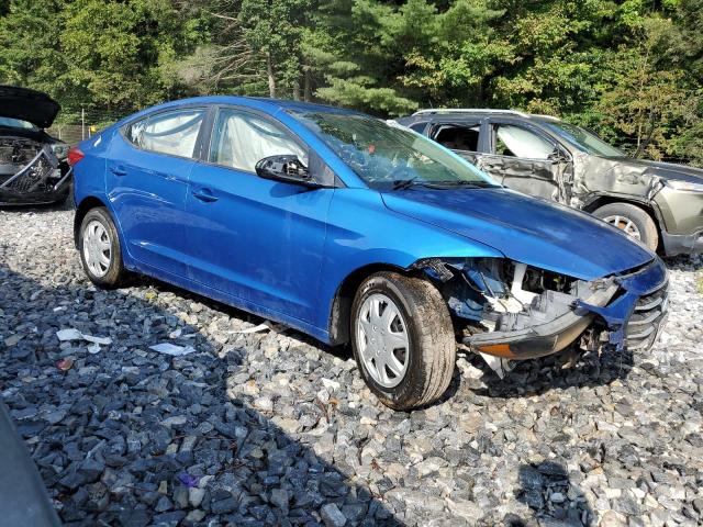 KMHD74LF9JU659270 - 2018 HYUNDAI ELANTRA SE BLUE photo 4