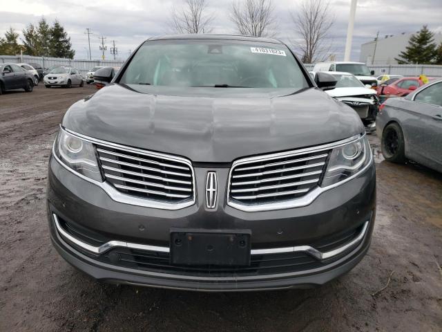 2LMPJ8LP8HBL11723 - 2017 LINCOLN MKX RESERVE Siyah fotoğraf 5