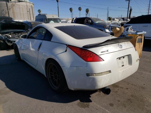 JN1BZ34E97M550373 - 2007 NISSAN 350Z COUPE WHITE photo 2