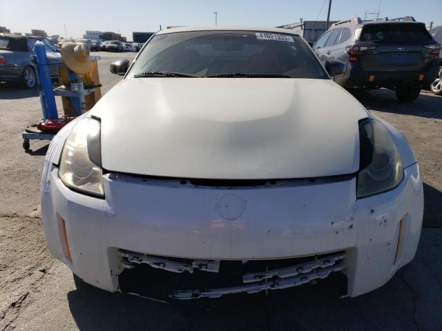 JN1BZ34E97M550373 - 2007 NISSAN 350Z COUPE WHITE photo 5