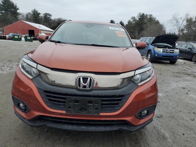 3CZRU6H55KM707572 - 2019 HONDA HR-V EX ORANGE photo 5