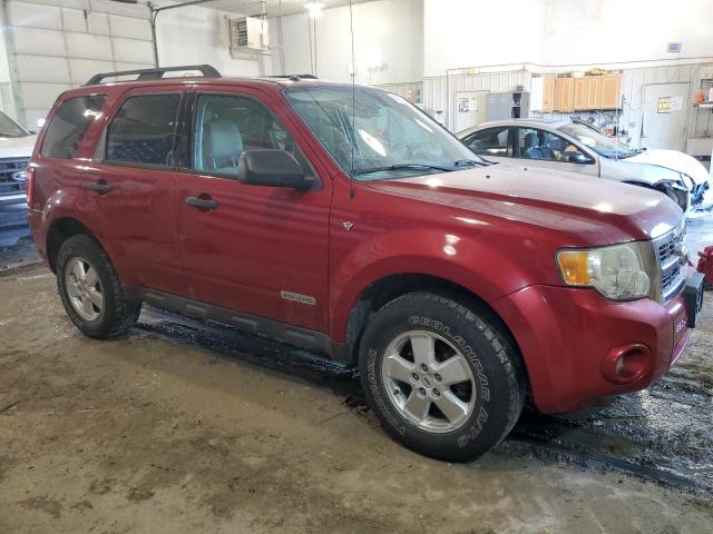 1FMCU03188KB83505 - 2008 FORD ESCAPE XLT MAROON photo 4