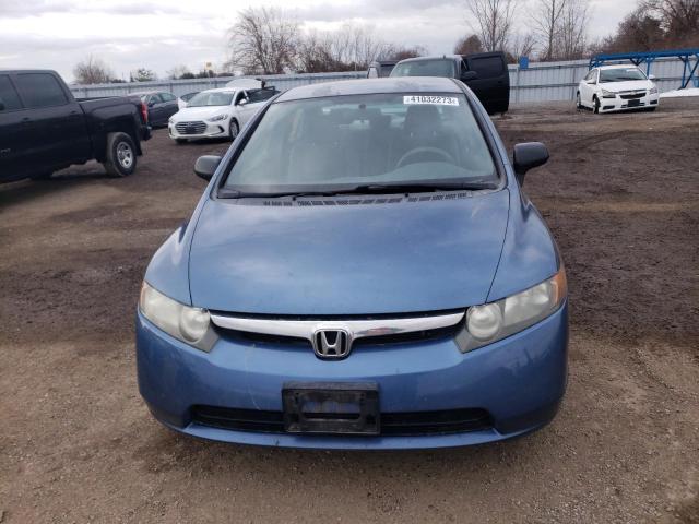 2HGFA16478H023453 - 2008 HONDA CIVIC DX-G BLUE photo 5