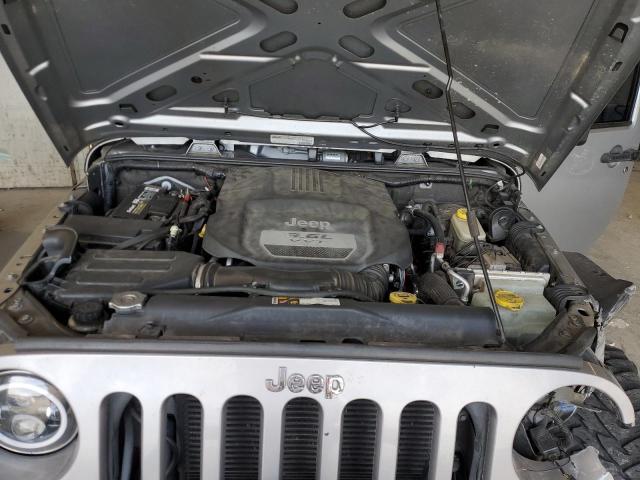 1C4BJWDG4DL642872 - 2013 JEEP WRANGLER U SPORT SILVER photo 12