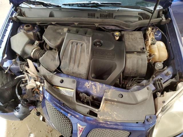 1G2AL15F777337530 - 2007 PONTIAC G5 BLUE photo 11