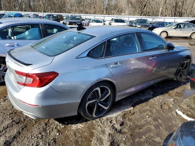 1HGCV1F41MA095331 - 2021 HONDA ACCORD SPORT SE SILVER photo 3