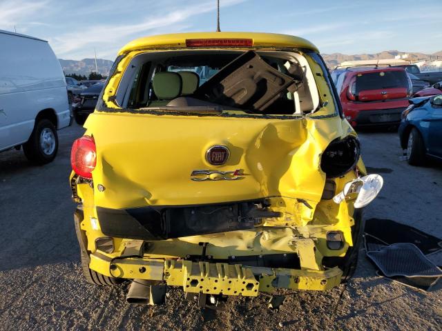 ZFBCFADH3EZ015387 - 2014 FIAT 500L TREKKING YELLOW photo 6