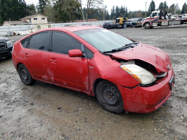 JTDKB20U377667826 - 2007 TOYOTA PRIUS RED photo 4