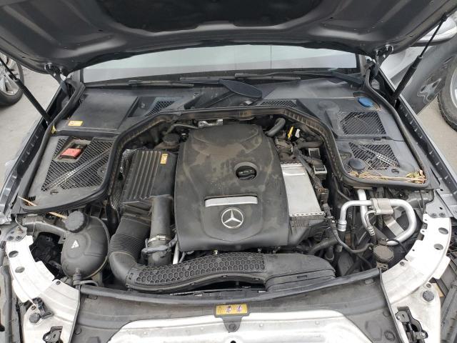 55SWF4JB9FU082402 - 2015 MERCEDES-BENZ C 300 SILVER photo 11