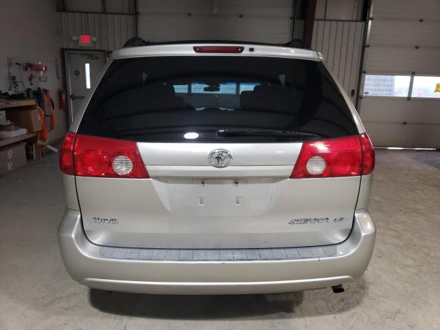 5TDZA23C36S576998 - 2006 TOYOTA SIENNA CE SILVER photo 6