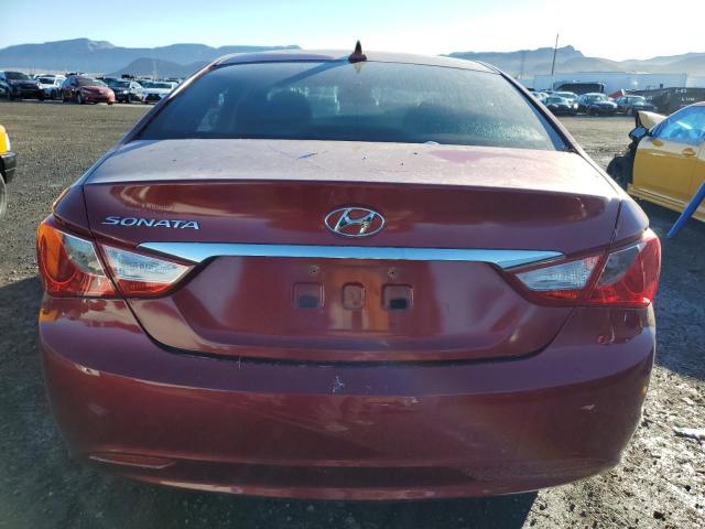 5NPEB4AC0BH200074 - 2011 HYUNDAI SONATA GLS MAROON photo 6