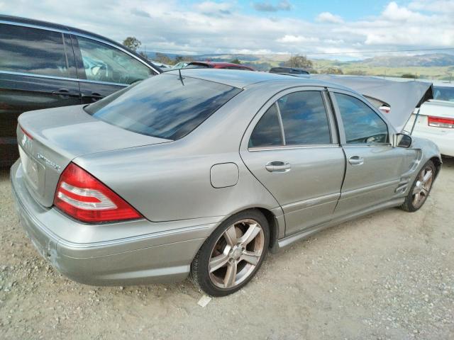 WDBRF40J35F642608 - 2005 MERCEDES-BENZ C 230K SPORT SEDAN TAN photo 3