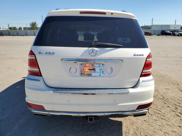 4JGBF7BE4BA677845 - 2011 MERCEDES-BENZ GL 450 4MATIC WHITE photo 6