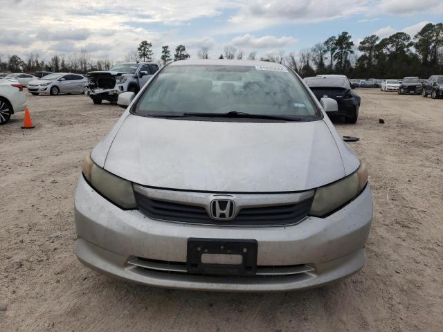 19XFB2F50CE317565 - 2012 HONDA CIVIC LX SILVER photo 5