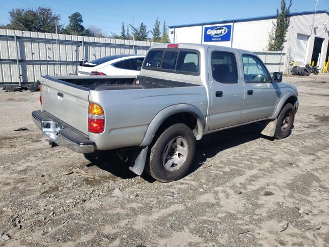 5TEGM92N72Z021219 - 2002 TOYOTA TACOMA DOUBLE CAB PRERUNNER SILVER photo 3