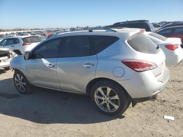 JN8AZ1MU5CW110819 - 2012 NISSAN MURANO S SILVER photo 2