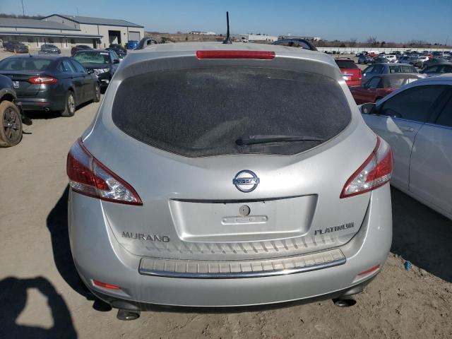 JN8AZ1MU5CW110819 - 2012 NISSAN MURANO S SILVER photo 6