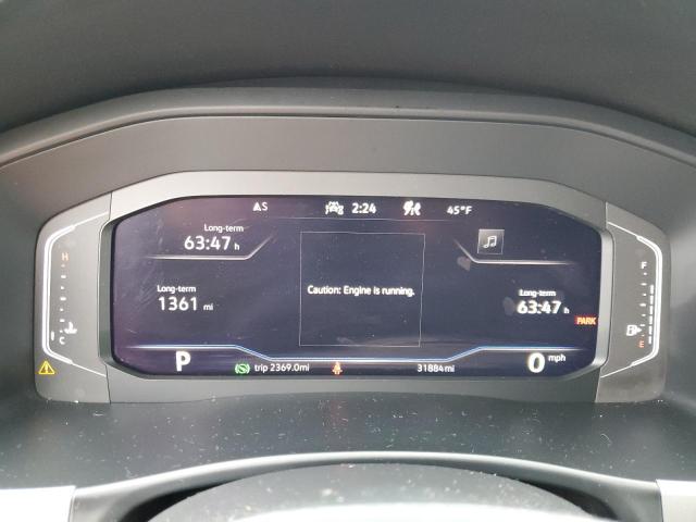 1V2KC2CA0NC220811 - 2022 VOLKSWAGEN ATLAS CROS SE Черный фото 9