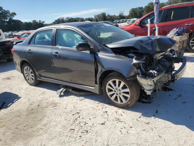 2T1BU4EE2AC493289 - 2010 TOYOTA COROLLA BASE GRAY photo 4