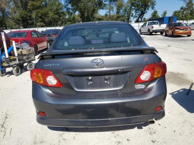 2T1BU4EE2AC493289 - 2010 TOYOTA COROLLA BASE GRAY photo 6