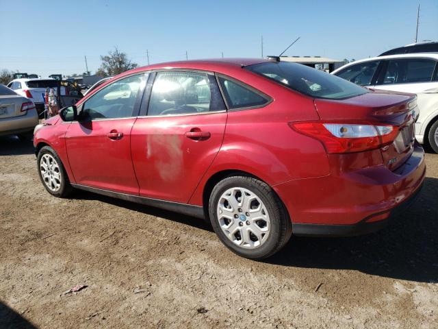 1FAHP3F28CL102566 - 2012 FORD FOCUS SE RED photo 2