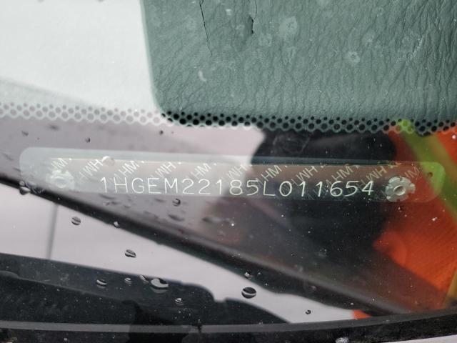 1HGEM22185L011654 - 2005 HONDA CIVIC DX VP Gümüş foto 12