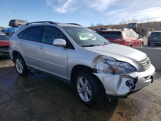 JTJHW31U782071097 - 2008 LEXUS RX 400H SILVER photo 4