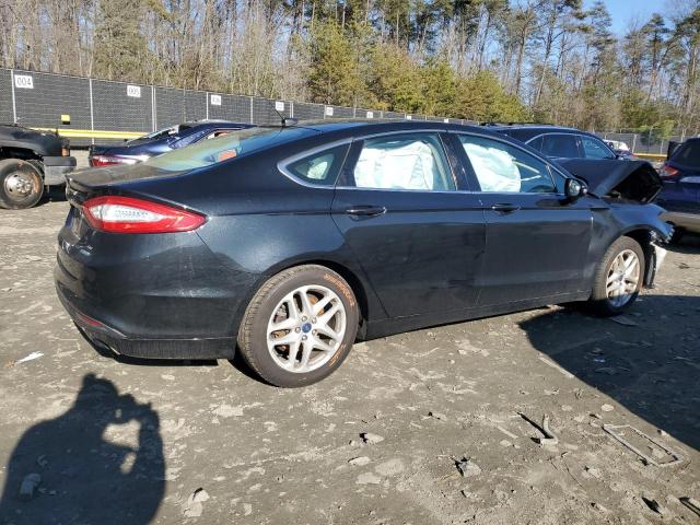 3FA6P0HD7ER286035 - 2014 FORD FUSION SE BLACK photo 3