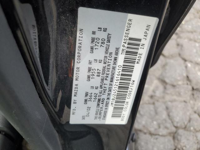 JM1BJ245121616410 - 2002 MAZDA PROTEGE PR5 黑色 照片 12