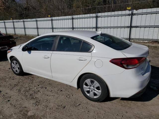 3KPFK4A7XHE084810 - 2017 KIA FORTE LX WHITE photo 2