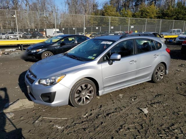 JF1GPAL65D2833163 - 2013 SUBARU IMPREZA SPORT PREMIUM SILVER photo 1