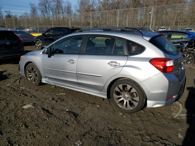 JF1GPAL65D2833163 - 2013 SUBARU IMPREZA SPORT PREMIUM SILVER photo 2