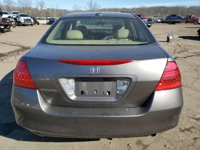 1HGCM56837A151061 - 2007 HONDA ACCORD EX BROWN photo 6