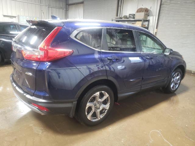 7FARW2H81JE043023 - 2018 HONDA CR-V EXL BLUE photo 3