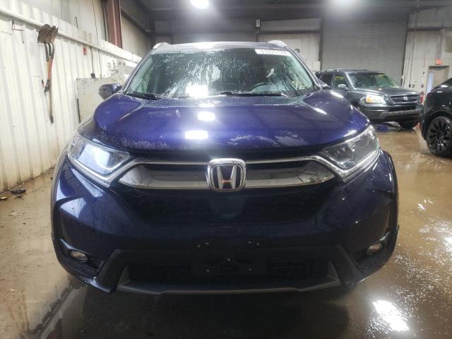 7FARW2H81JE043023 - 2018 HONDA CR-V EXL BLUE photo 5