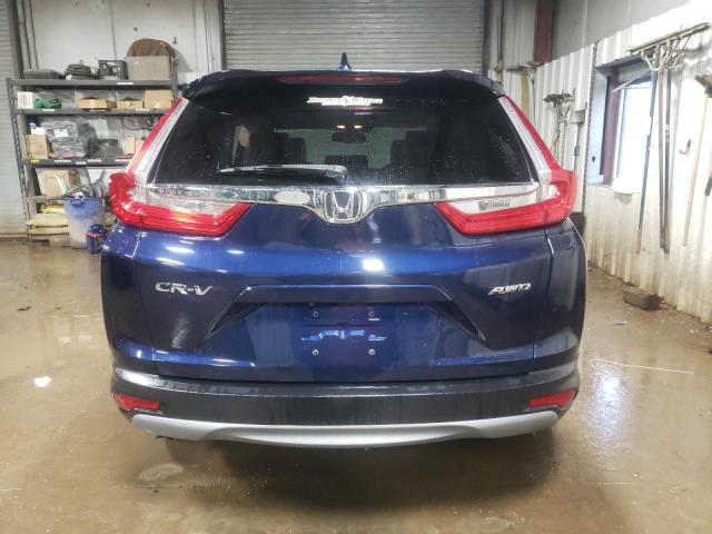 7FARW2H81JE043023 - 2018 HONDA CR-V EXL BLUE photo 6