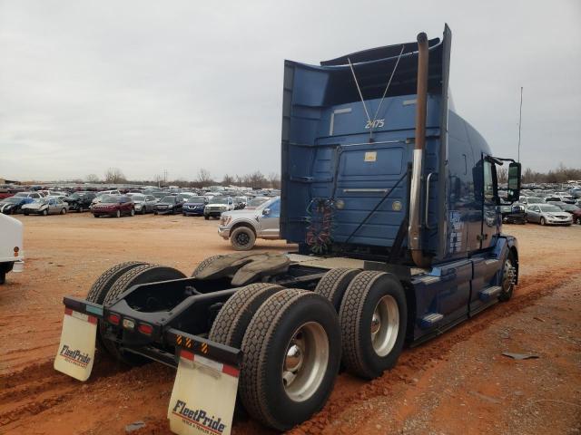 4V4NC9EG7FN182223 - 2015 VOLVO VN VNL BLUE photo 4