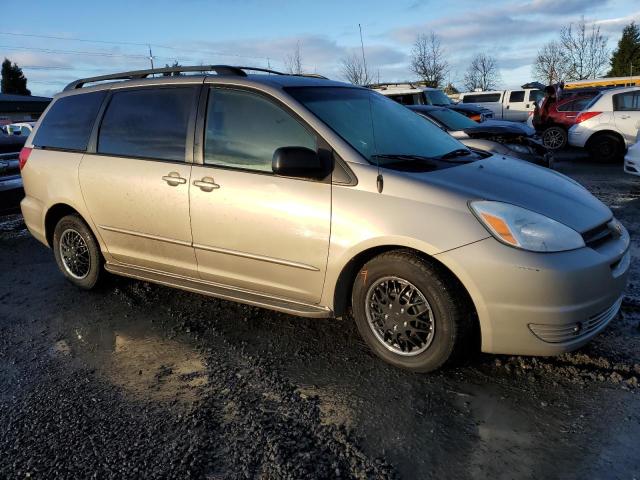 5TDZA23C24S124005 - 2004 TOYOTA SIENNA CE GOLD photo 4