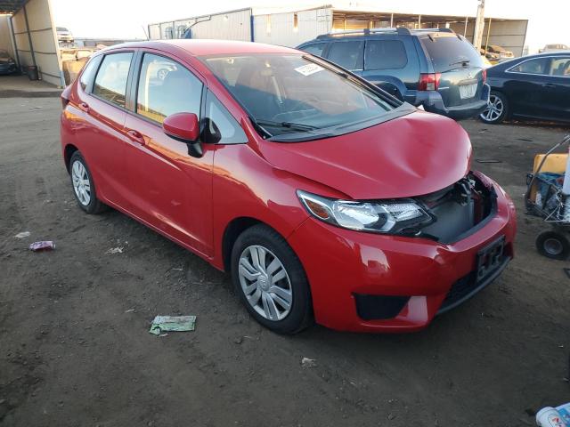 JHMGK5H54HS012849 - 2017 HONDA FIT LX RED photo 4