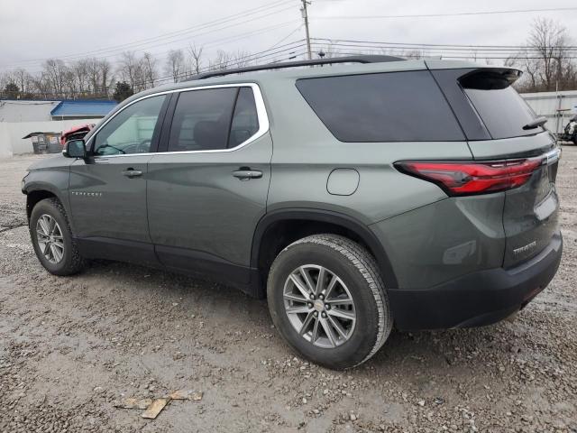 1GNERGKW2PJ202324 - 2023 CHEVROLET TRAVERSE LT GREEN photo 2