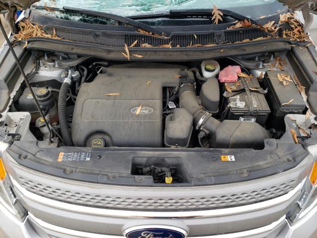 1FM5K8B88FGB32663 - 2015 FORD EXPLORER SILVER photo 12